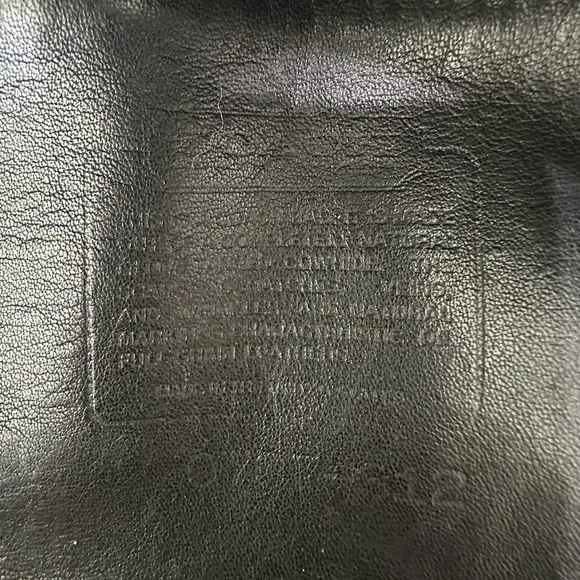 Coach Vintage Bucket Bag Shoulder Purse • Black Leather - Picture 10 of 12